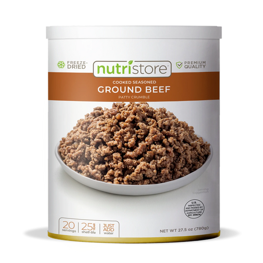 Ground Beef Freeze Dried